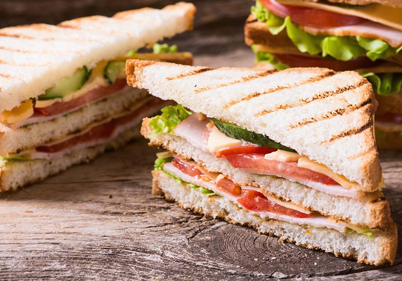 Fresh food from a breakroom